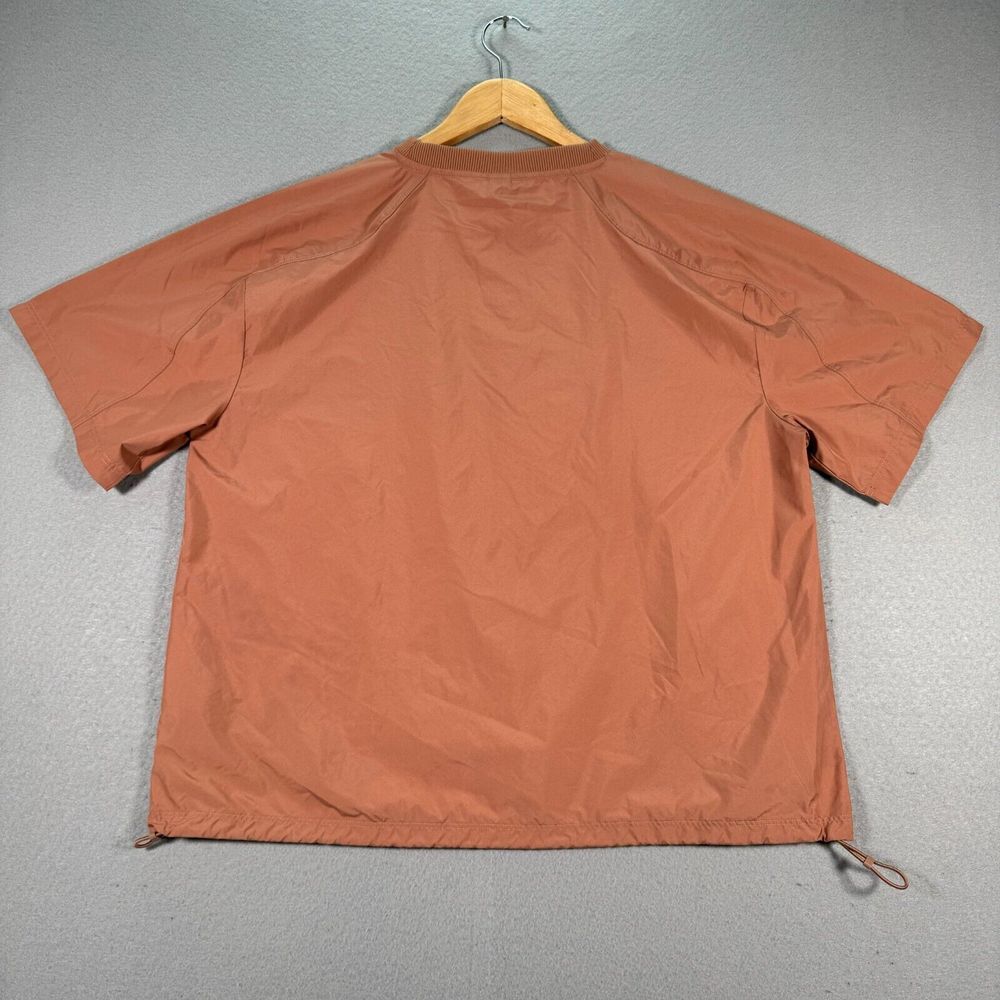 Adidas‎ Parley Top Womens Small Rose Gold Windbreaker Lightweight Active Swoosh - Picture 2 of 11